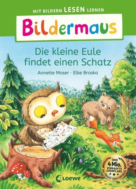 Annette Moser, Elke Broska - Bildermaus - Die kleine Eule findet einen Schatz, E-bok