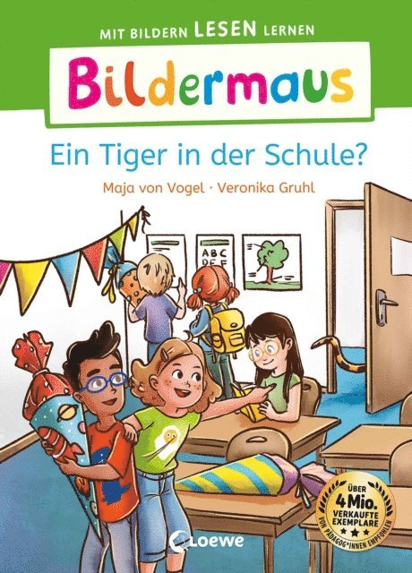 Maja von Vogel, Veronika Gruhl - Bildermaus - Ein Tiger in der Schule?, E-bok