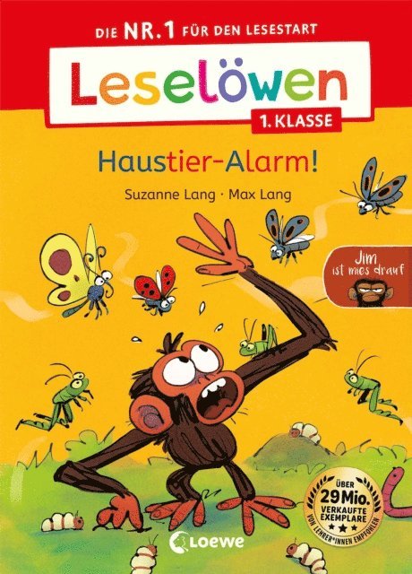 Suzanne Lang - Leselöwen 1. Klasse - Jim ist mies drauf - Haustier-Alarm!, E-bok