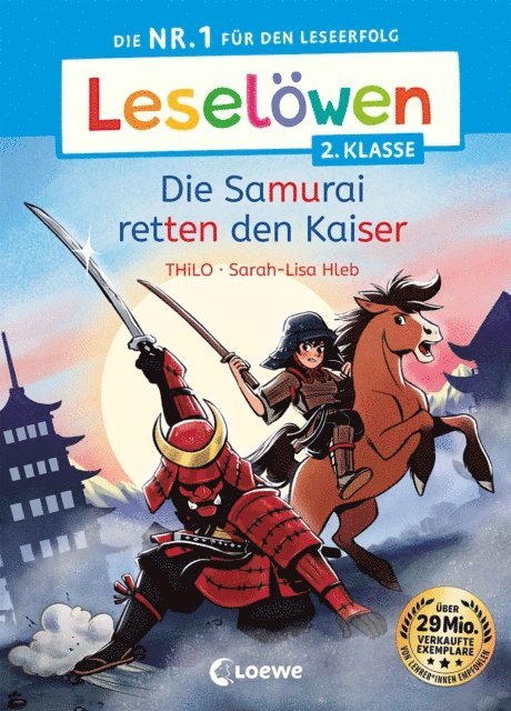 THiLO, Sarah-Lisa Hleb - Leselöwen 2. Klasse - Die Samurai retten den Kaiser, E-bok
