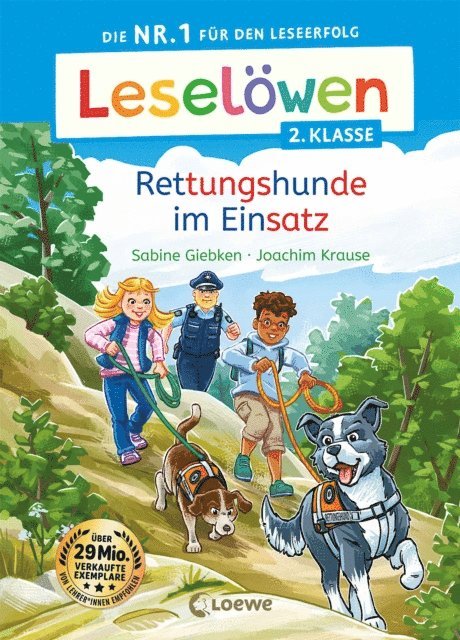 Sabine Giebken, Joachim Krause - Leselöwen 2. Klasse - Rettungshunde im Einsatz, E-bok