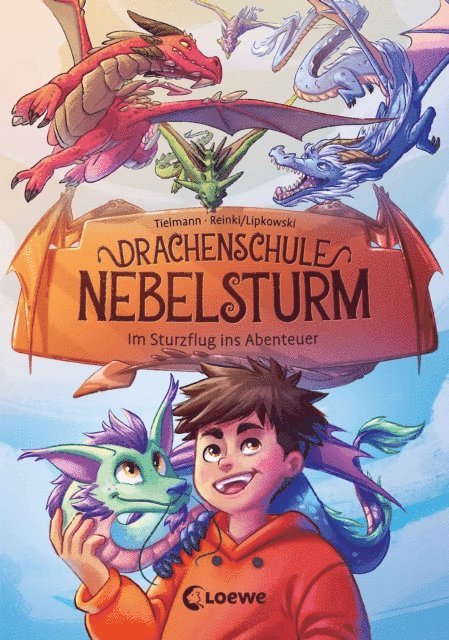 Christian Tielmann, Kaja Reinki - Drachenschule Nebelsturm (Band 1) - Im Sturzflug ins Abenteuer, E-bok