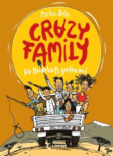 Markus Orths - Crazy Family (Band 3) - Die Hackebarts greifen an, E-bok