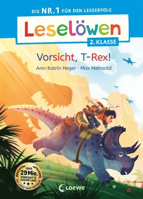 Ann-Katrin Heger - Leselöwen 2. Klasse - Vorsicht, T-Rex!, E-bok