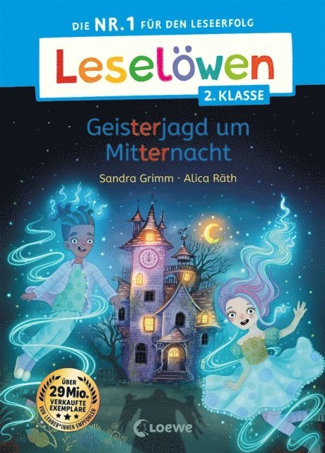 Sandra Grimm - Leselöwen 2. Klasse - Geisterjagd um Mitternacht, E-bok