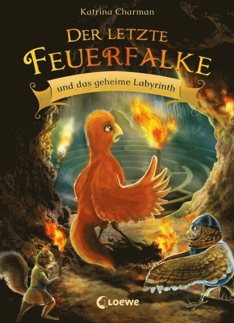 Katrina Charman - Der letzte Feuerfalke und das geheime Labyrinth (Band 10), E-bok