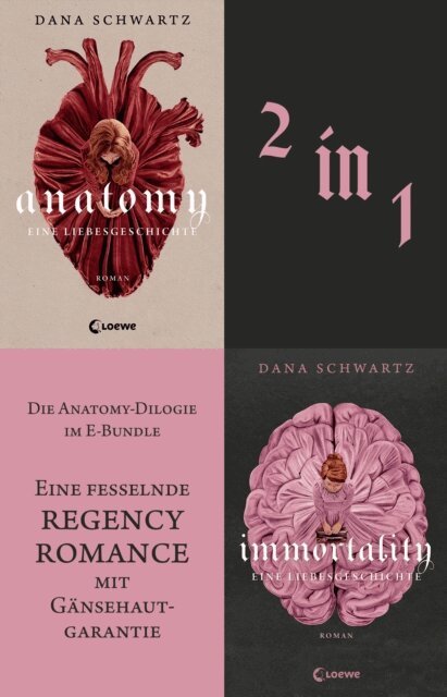 Dana Schwartz - Anatomy-Dilogie Bundle, E-bok