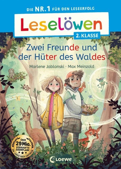 Marlene Jablonski - Leselöwen 2. Klasse - Zwei Freunde und der Hüter des Waldes, E-bok