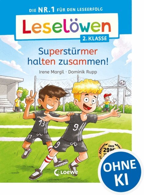 Leselöwen 2. Klasse - Superstürmer halten zusammen!