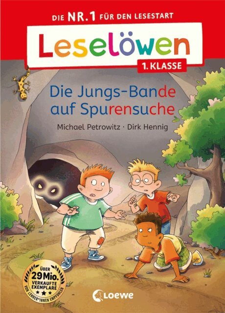 Michael Petrowitz - Leselöwen 1. Klasse - Die Jungs-Bande auf Spurensuche, E-bok