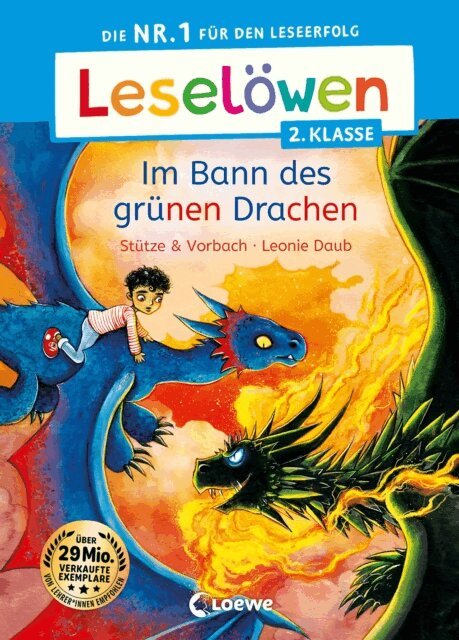 Stutze Vorbach - Leselöwen 2. Klasse - Im Bann des grünen Drachen, E-bok