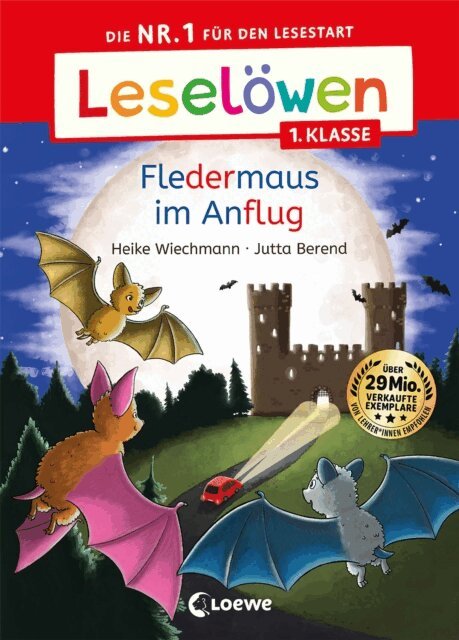 Heike Wiechmann - Leselöwen 1. Klasse - Fledermaus im Anflug, E-bok