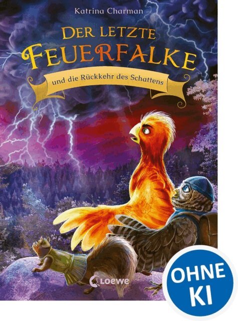 Katrina Charman - Der letzte Feuerfalke und die Ruckkehr des Schattens (Band 12), E-bok