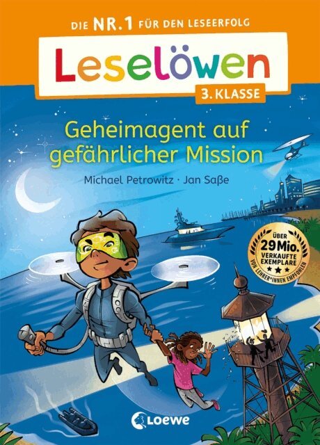 Michael Petrowitz - Leselowen 3. Klasse - Geheimagent auf gefahrlicher Mission, E-bok