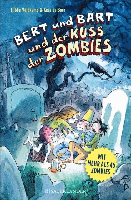Tjibbe Veldkamp - Bert und Bart und der Kuss der Zombies, E-bok