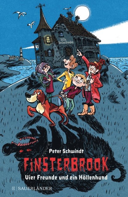Peter Schwindt - Finsterbrook - Vier Freunde und ein Höllenhund, E-bok