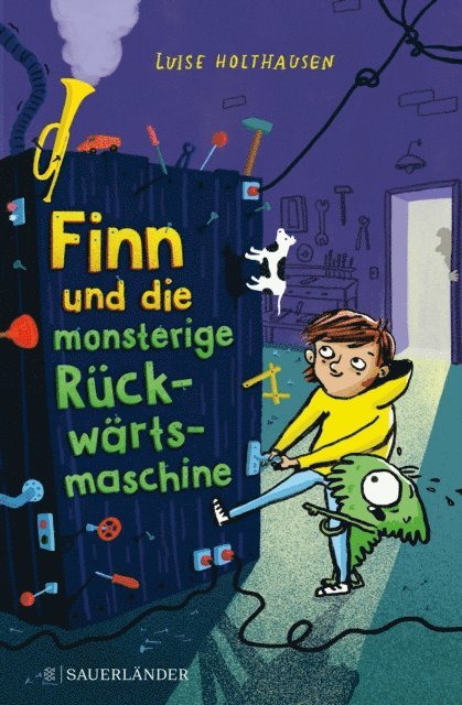 Luise Holthausen - Finn und die monsterige Rückwärtsmaschine, E-bok