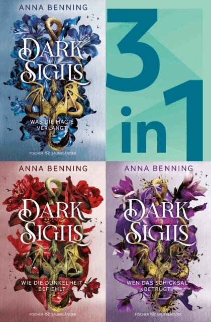 Anna Benning - Dark Sigils Band 1-3 in einem Bundle: Was die Magie verlangt / Wie die Dunkelheit befiehlt / Wen das Schicksal betrugt, E-bok. Tillgänglighet: Lägg i varukorg
