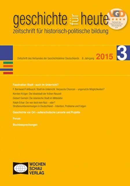 Kersten Kruger, Jens Huttmann, F. Bernward Fahlbusch, Ralph Erbar, Ulrich Bongertmann - Faszination Stadt - auch im Unterricht?, E-bok