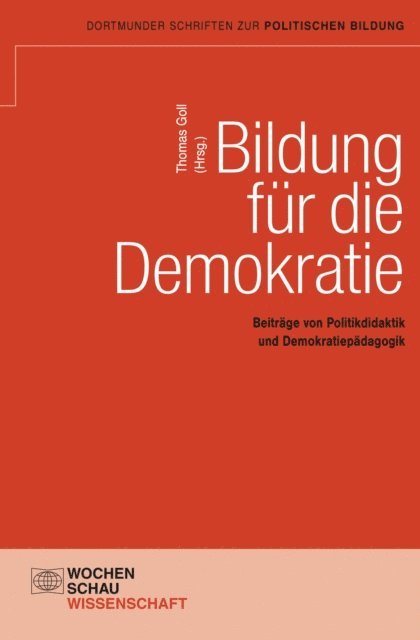 Thomas Goll - Bildung für die Demokratie, E-bok