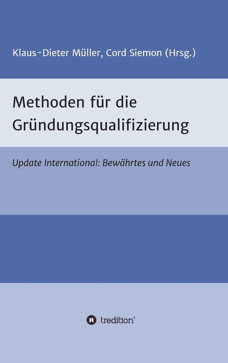 Cord Siemon, Müller Klaus-Dieter - Methoden für die Gründungsqualifizierung, Inbunden