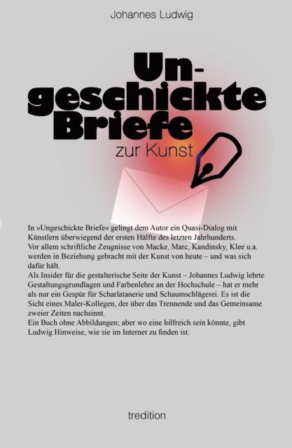 Johannes Ludwig - Ungeschickte Briefe, E-bok