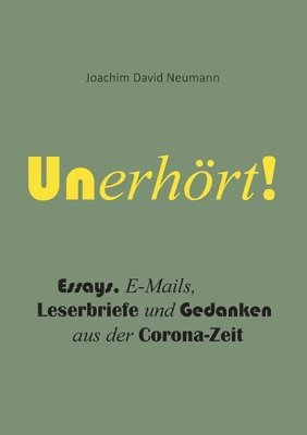 David Neumann - Unerhört!, Häftad