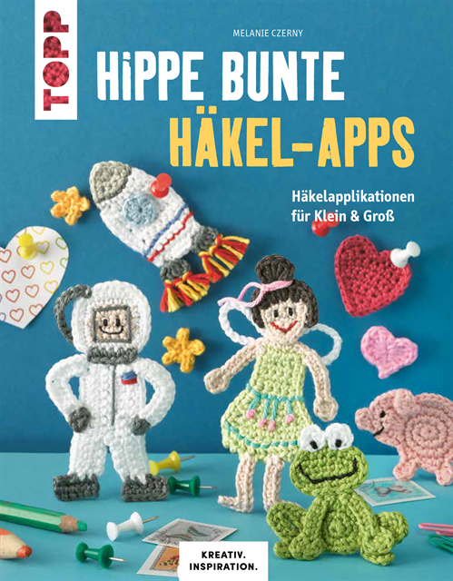 Melanie Czerny - Hippe bunte Häkel-Apps, E-bok
