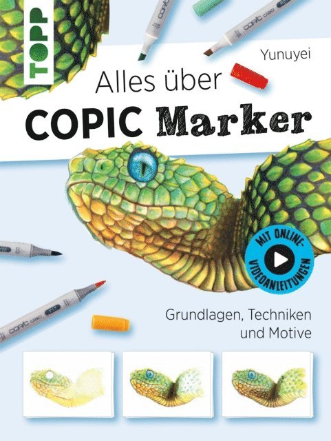 Yunuyei - Alles über COPIC Marker, E-bok