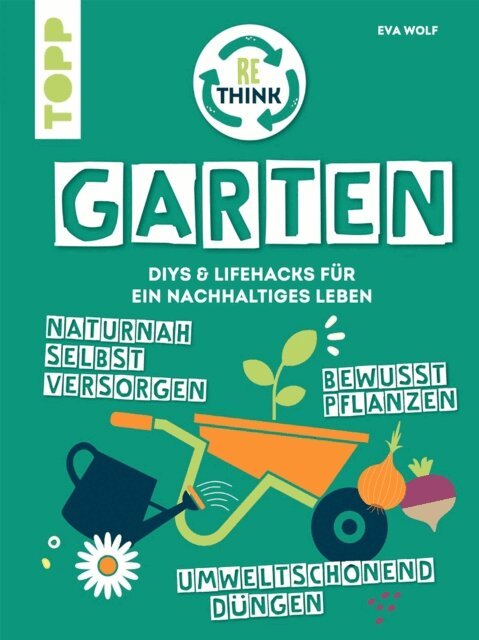 Eva Wolf - Rethink Garten. Bewusst pflanzen, umweltschonend dungen, naturnah selbst versorgen, E-bok