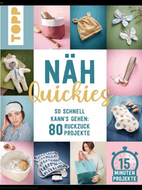 Johanna Schmieder, Eva Scharnowski - Nah-Quickies: 15-Minuten-Projekte, E-bok