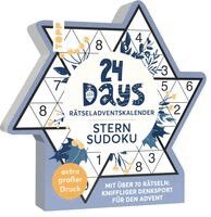 Frechverlag - 24 DAYS RÄTSELADVENTSKALENDER - Sternsudoku, Häftad. Tillgänglighet: Lägg i varukorg
