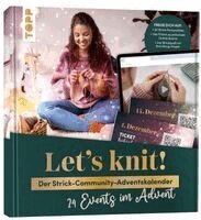 Frechverlag - Let's knit! 24 Events im Advent, Inbunden