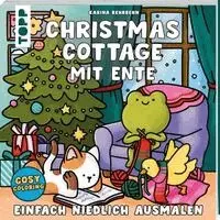 Karina Rehrbehn - Cosy Coloring - Christmas Cottage mit Ente, Häftad. Tillgänglighet: Lägg i varukorg