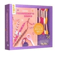 Heike Roland, Stefanie Thomas - Kreativ-Set Zuckersüße Freundschaftsbänder. Mit Anleitungsbuch und Material, Häftad