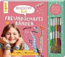 Kreativstart Kids Freundschaftsbänder. Anleitungsbuch und Material