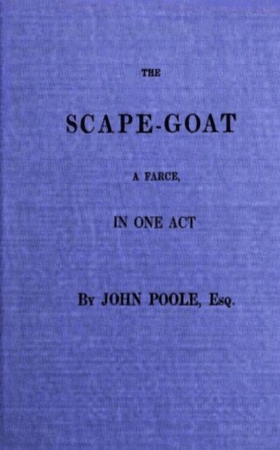 John Poole - Scape-Goat, E-bok. Tillgänglighet: Lägg i varukorg