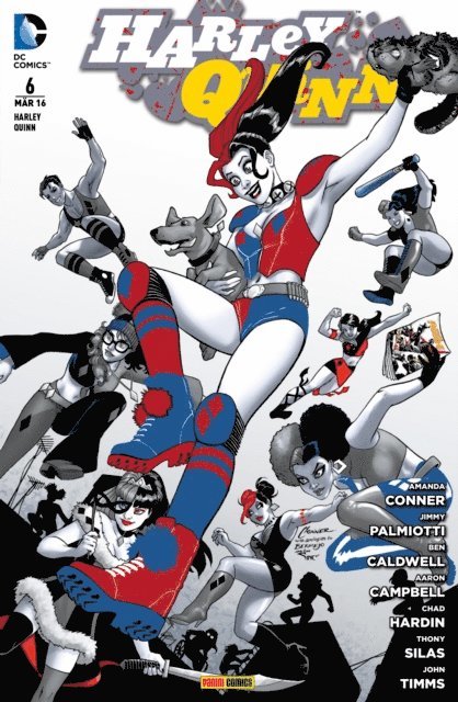 Amanda Conner - Harley Quinn - Die Harley-Gang, E-bok