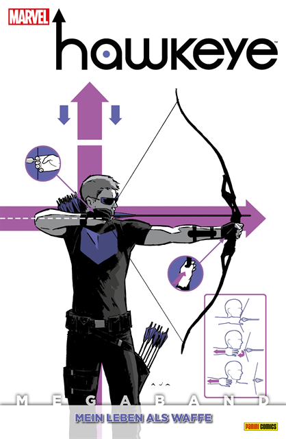 Matt Fraction - Hawkeye Megaband 1 - Mein Leben als Waffe, E-bok