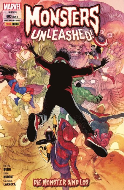 Cullen Bunn - Monsters Unleashed 3  - Die Monster sind los, E-bok