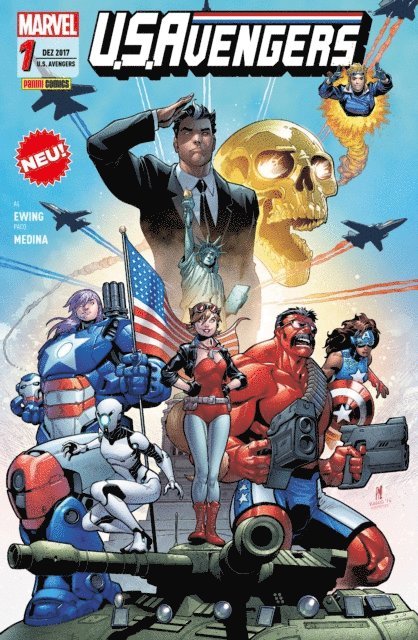 Al Ewing - U.S. Avengers 1 - Helden, Spionen und Eichhörnchen, E-bok