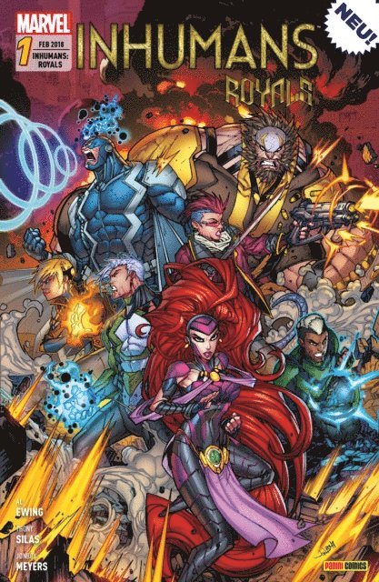 Al Ewing - Inhumans: Royals 1 - Die Zukunft wartet nicht, E-bok