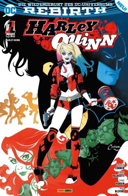 Amanda Conner - Harley Quinn - Rebirth, Band  1, E-bok