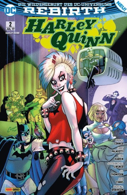 Jimmy Palmiotti - Harley Quinn - Rebirth, Band 2, E-bok