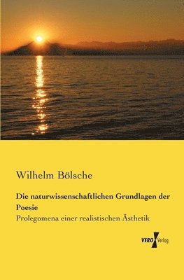 Wilhelm Bölsche - naturwissenschaftlichen Grundlagen der Poesie, Häftad