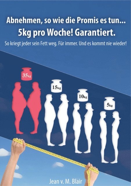 Jean Blair - Abnehmen, so wie die Promis es tun… 5kg pro Woche! Garantiert., E-bok