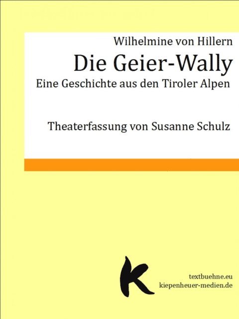 Wilhelmine von Hillern - Die Geier-Wally, E-bok
