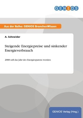 Steigende Energiepreise und sinkender Energieverbrauch