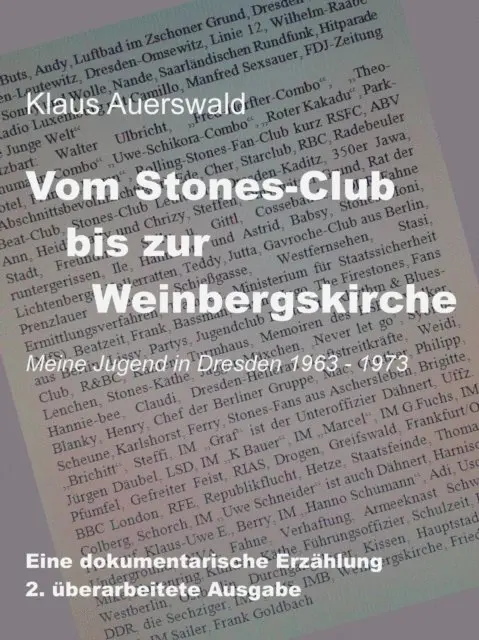 Klaus Auerswald - Vom Stones-Club bis zur Weinbergskirche, E-bok. Tillgänglighet: Lägg i varukorg