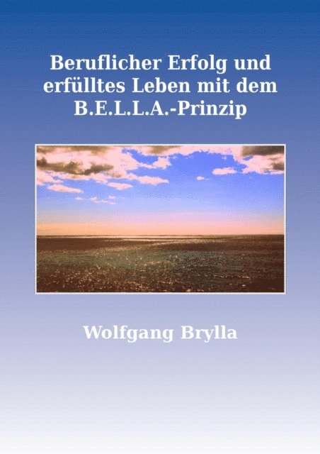 Wolfgang Brylla - Beruflicher Erfolg und erfülltes Leben mit dem B.E.L.L.A.-Prinzip, E-bok